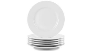 Plate - White Round Salad Kosher rental Miami-Ft. Lauderdale, FL
