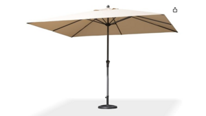 Outdoor Umbrella W/Base 9'x11.5' Beige rental Miami-Ft. Lauderdale, FL