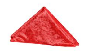 Velvet Napkins - Red rental Miami-Ft. Lauderdale, FL