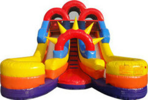 Double Splash Waterslide rental San Antonio, TX