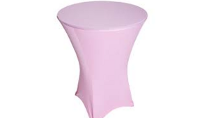 Linens - Light Pink Spandex Highboy rental Miami-Ft. Lauderdale, FL