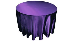 Satin Linen 120"- Purple rental Miami-Ft. Lauderdale, FL