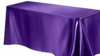 Satin Linen 90x 156"- Purple rental in Miami-Ft. Lauderdale, FL