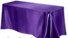 Satin Linen 108x 156"- Purple rental in Miami-Ft. Lauderdale, FL