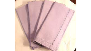 Hemstitch Classico Lino Napkins - Lilac rental Miami-Ft. Lauderdale, FL