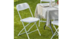 Plastic Folding Chair - White (New) rental in Miami-Ft. Lauderdale, FL
