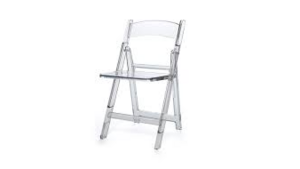 Folding Chair - Clear rental Miami-Ft. Lauderdale, FL