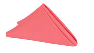 Polyester Napkins - Coral rental Miami-Ft. Lauderdale, FL