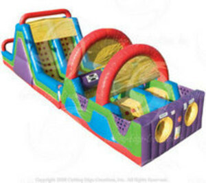 60' Bounce House Obstacle Course  rental in San Antonio, TX
