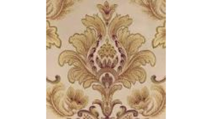 Damask Linen 132"- Brown with Gold rental Miami-Ft. Lauderdale, FL