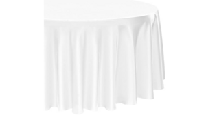 Satin Linen 90"- White rental Miami-Ft. Lauderdale, FL