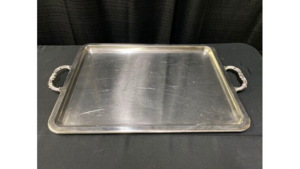 Rectangle 21" Plain Stainless Steel Tray rental Columbus-Auburn, GA