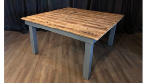 5X5 Square Farm Table rental Columbus-Auburn, GA