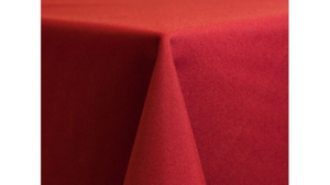 72X72 Red Polyester Overlay rental Columbus-Auburn, GA