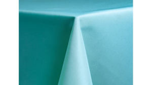 90X90 Turquoise Polyester Overlay rental Columbus-Auburn, GA