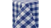 120 Royal/White Check Polyester Tablecloth rental in Columbus-Auburn, GA
