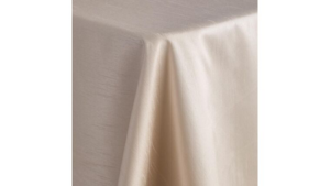 108 Champagne Nova Polyester Tablecloth rental Columbus-Auburn, GA