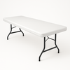 8X30 White Kwik Cover Tablecloth rental in Columbus-Auburn, GA