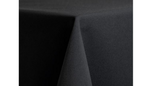 90 Black Polyester Tablecloth rental Columbus-Auburn, GA