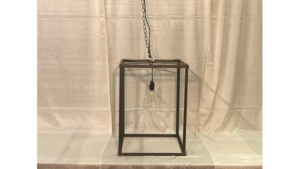 Large Square Metal Chandelier rental Columbus-Auburn, GA