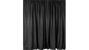 10' Black Pipe & Drape Panel rental Columbus-Auburn, GA