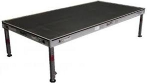 Biljax 4'X8' Aluminum Stage rental Columbus-Auburn, GA