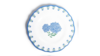 Hydrangea Salad Plate (20 Per Rack) rental in Columbus-Auburn, GA