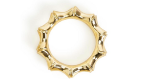 Gold Bamboo Napkin Ring rental Columbus-Auburn, GA