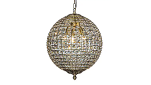 Crystal Globe Chandelier- Large- 16" rental Columbus-Auburn, GA