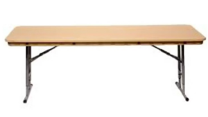 8'X18" Skinny Banquet Table rental Columbus-Auburn, GA