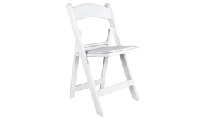 Chair, White Resin Folding rental Salt Lake City, UT
