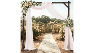 Wooden Wedding Arch rental Salt Lake City, UT