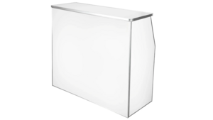 Portable Folding Bar White rental Salt Lake City, UT