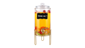 Drink Container, Gold Metal Base, 1.5 Gallon rental Salt Lake City, UT
