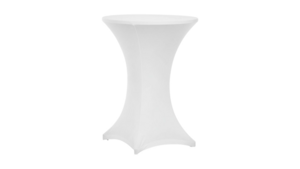 Linens, Spandex For Bistro/Cocktail Tables White rental in Salt Lake City, UT