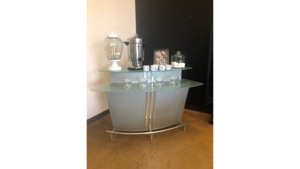 Modern Chrome Bar (24"X60") rental Southern Utah, UT