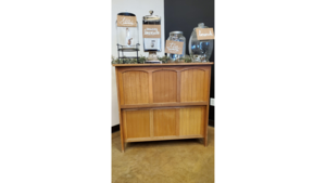 Rectangle Wood Bar rental Southern Utah, UT