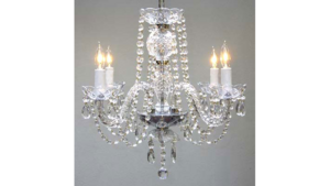 Chandelier Medium Crystal 5 Arm (Electrical) rental Southern Utah, UT