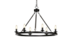 Chandelier Black Mission Style - Large rental in Southern Utah, UT