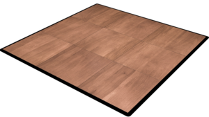Dance Floor Dark Maple 3X3 rental Southern Utah, UT