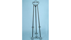 Floor Easel- Wrought Iron- Black rental Southern Utah, UT