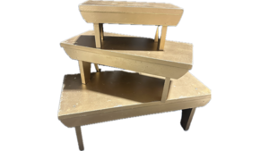 Risers Gold Wood (Set Of 3) rental Southern Utah, UT