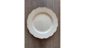 Scalloped Salad/Dessert Plate Ivory rental Southern Utah, UT