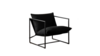 Black Metal Sling Chair rental in Southern Utah, UT