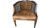 Vintage Chair Cane Back Barrel Gold rental in Southern Utah, UT
