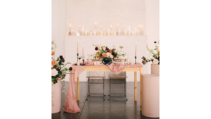 Natural Wood Table rental Southern Utah, UT