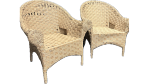 Natural Large Wicker Chair rental Southern Utah, UT