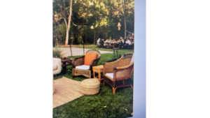 Wicker Rattan Chair rental Southern Utah, UT