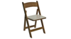 Fruitwood Wood Padded Folding Chair rental in Southern Utah, UT