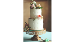 Cake Stand Gold Ornate 12" rental Southern Utah, UT